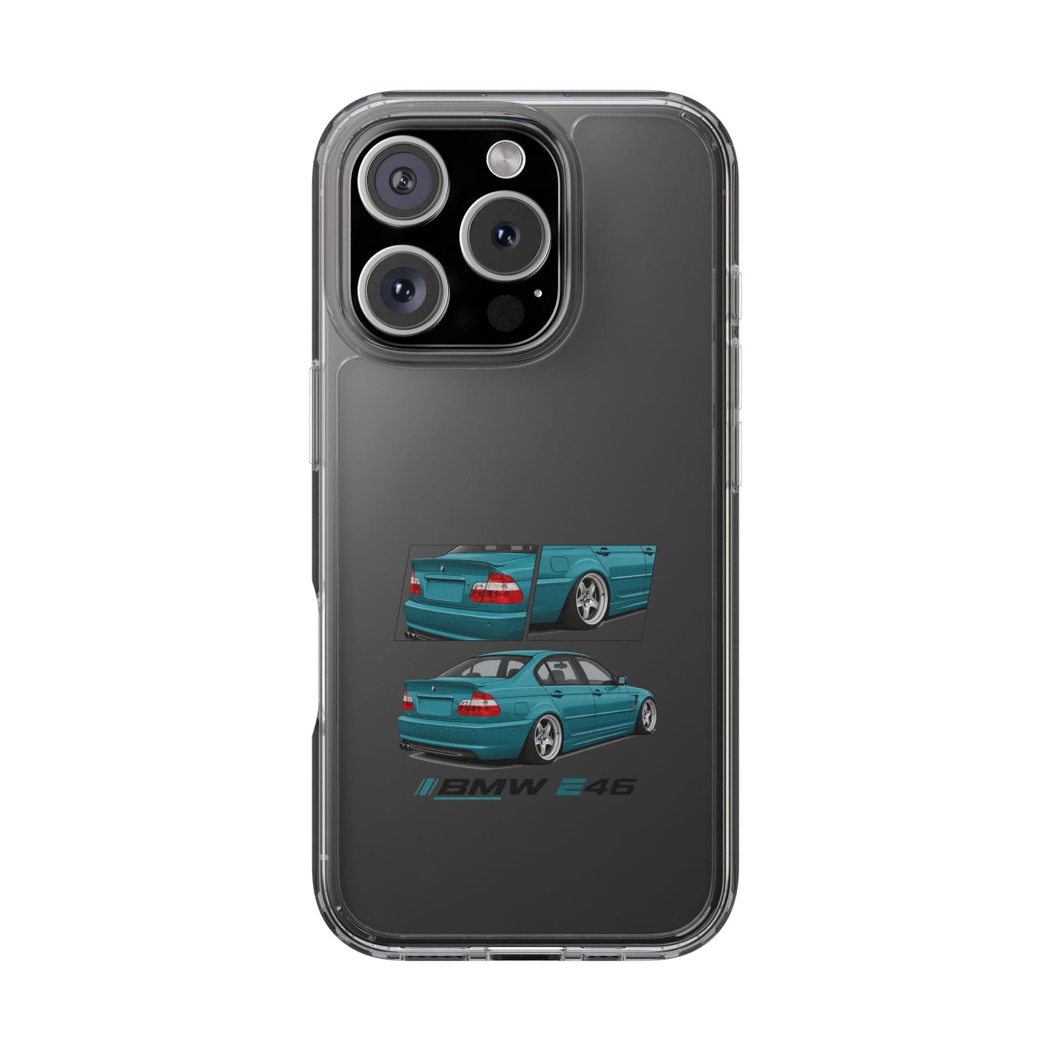 TURQUOISE BMW E46 PHONE CASES