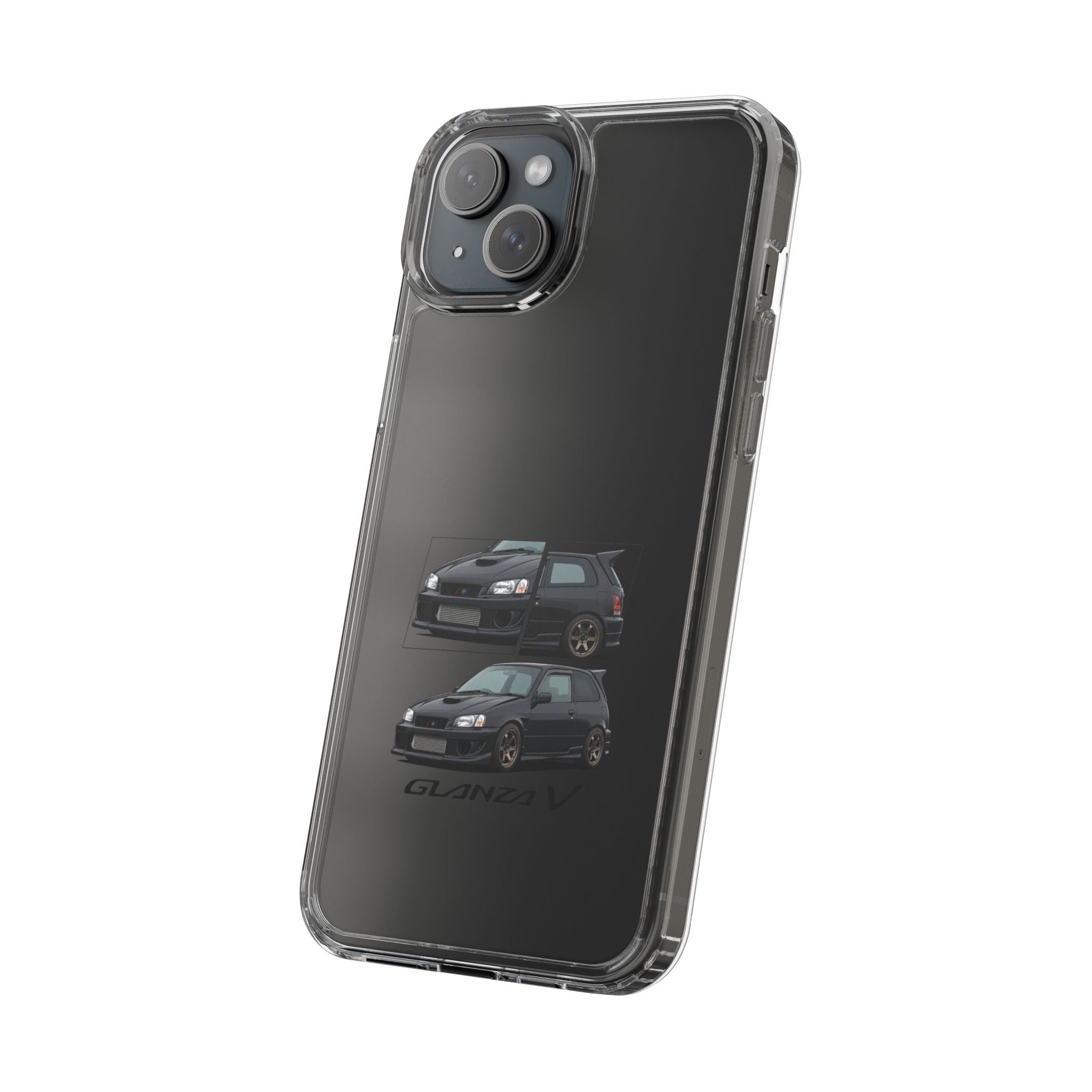 BLACK TOYOTA GLANZA PHONE CASES
