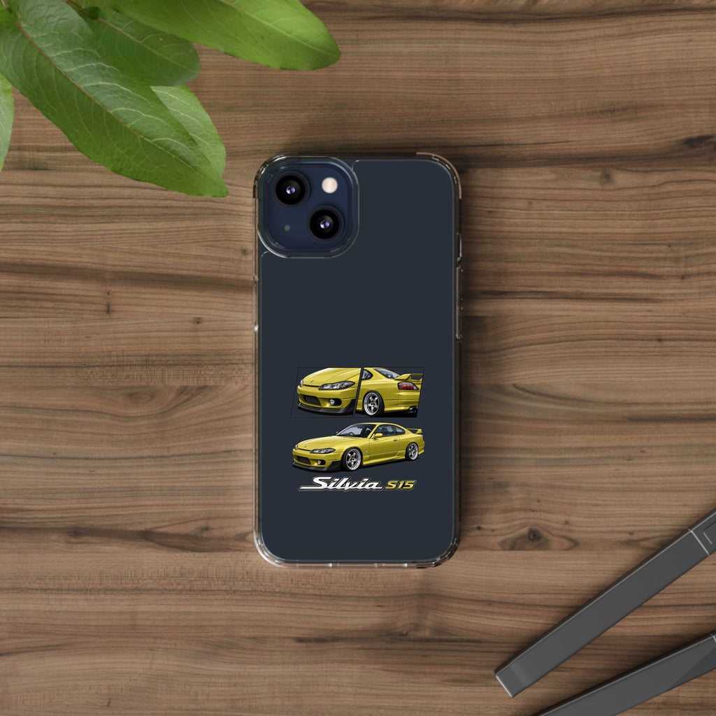 GOLD NISSAN S15 PHONE CASES