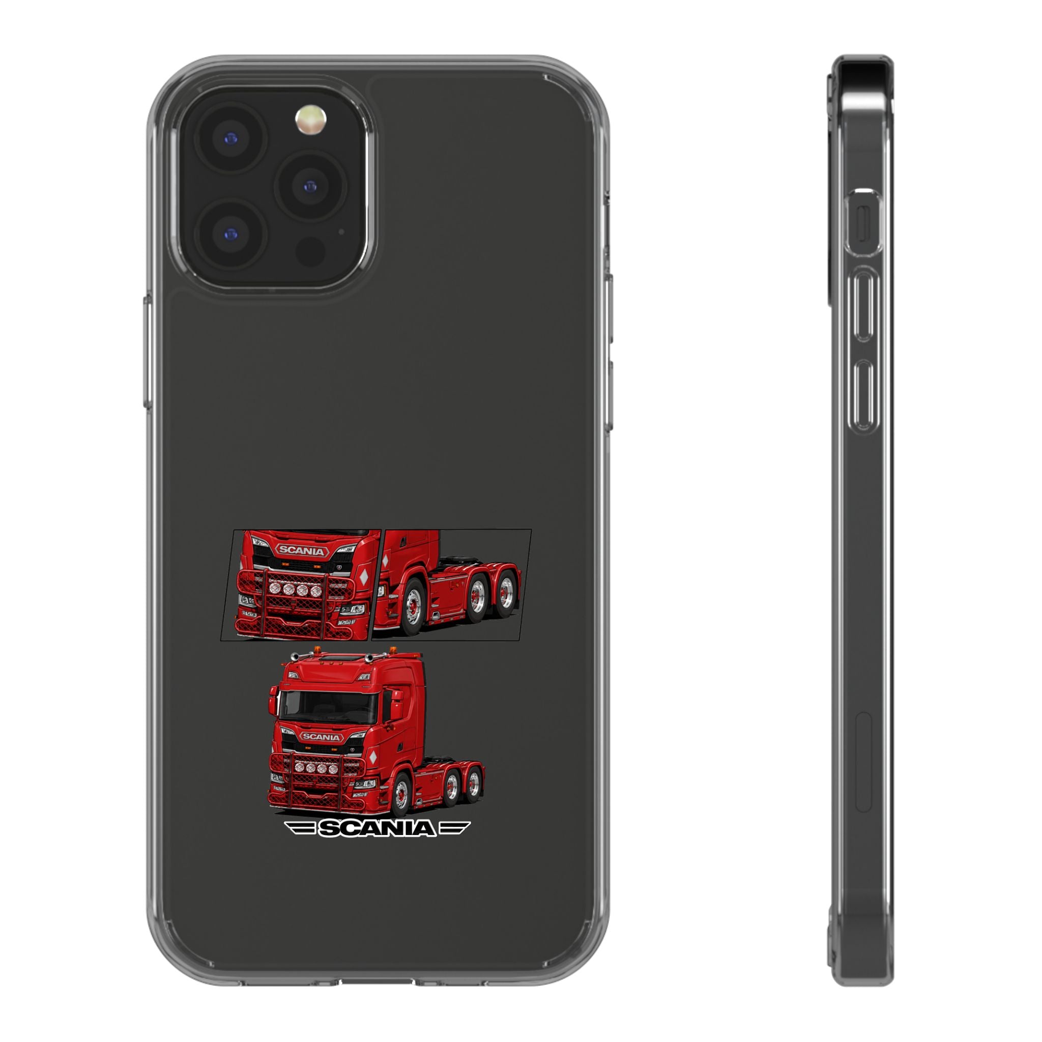 RED SCANIA S-SERIES PHONE CASES