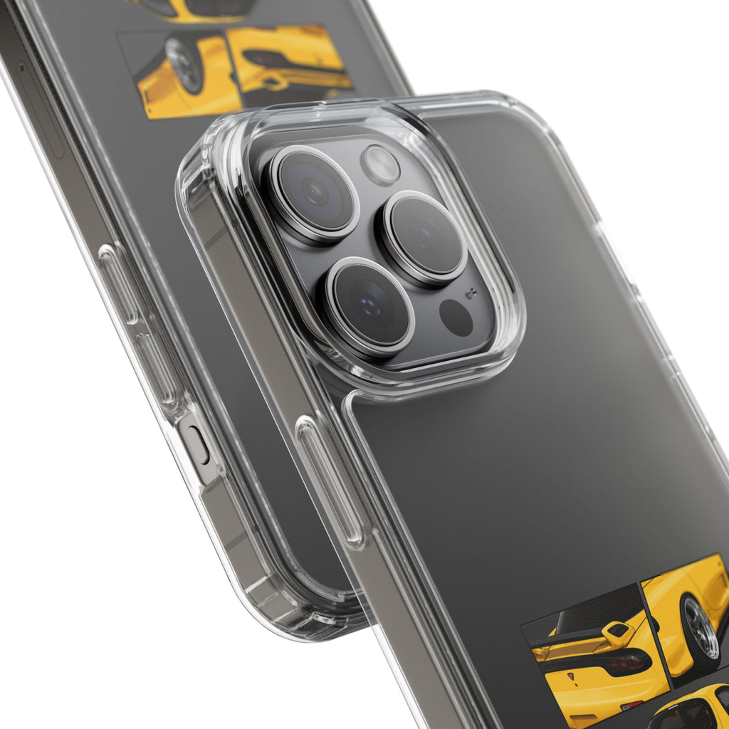 YELLOW MAZDA RX7 PHONE CASES