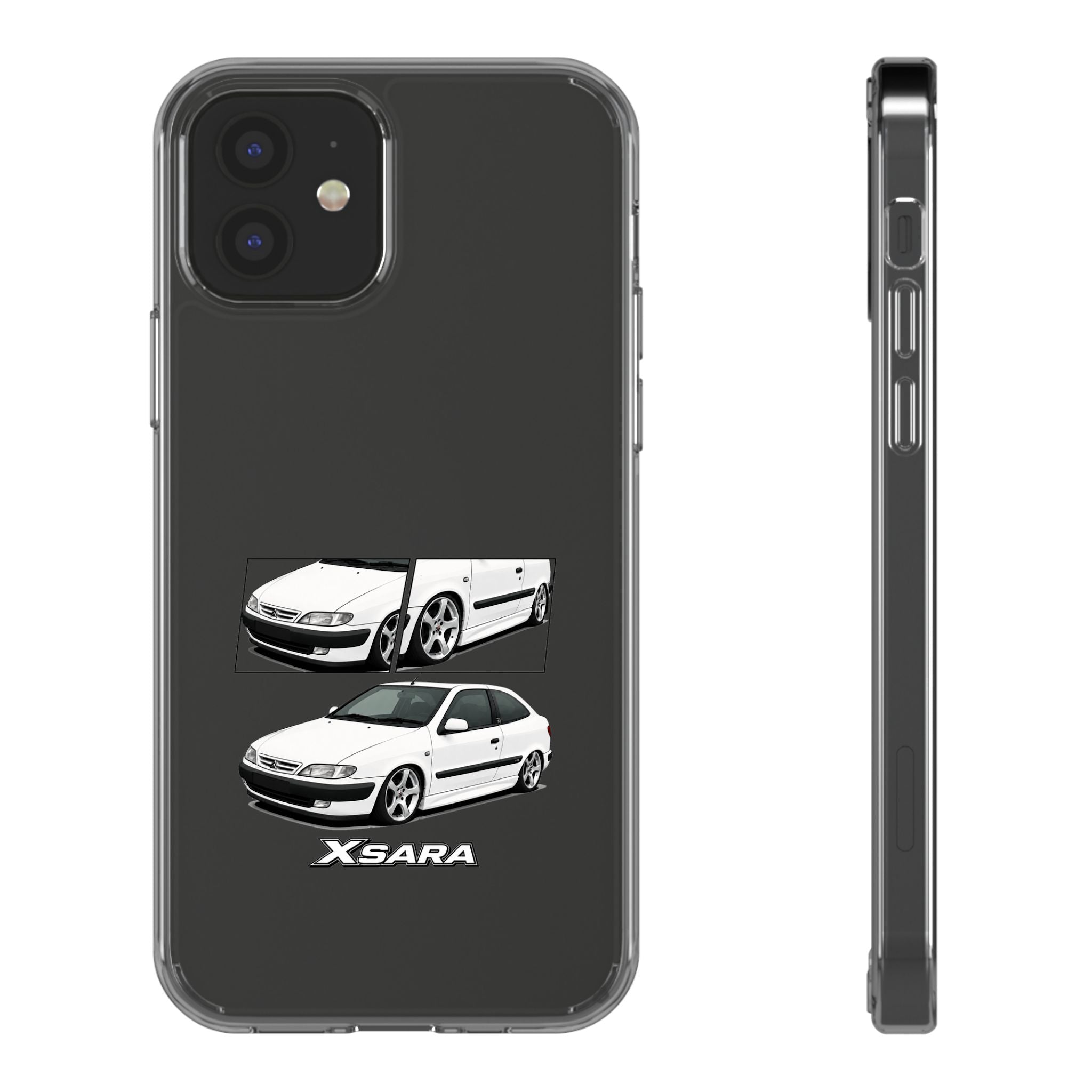 WHITE CITREON XSARA PHONE CASES