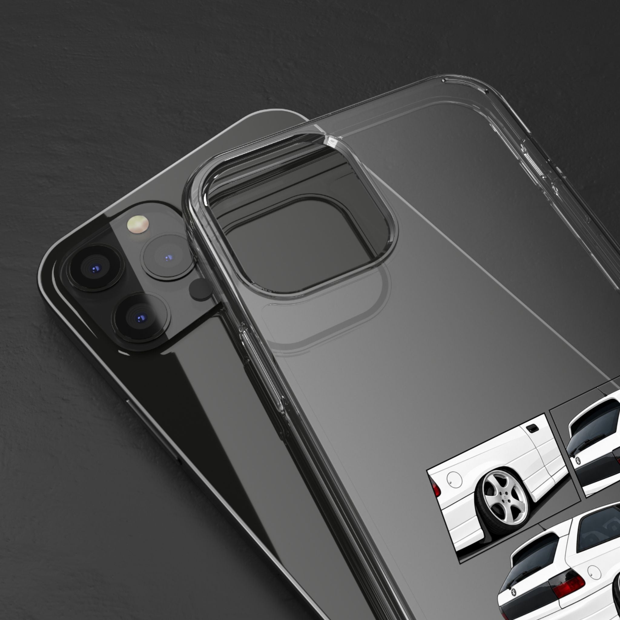 WHITE ASTRA MK3 PHONE CASES