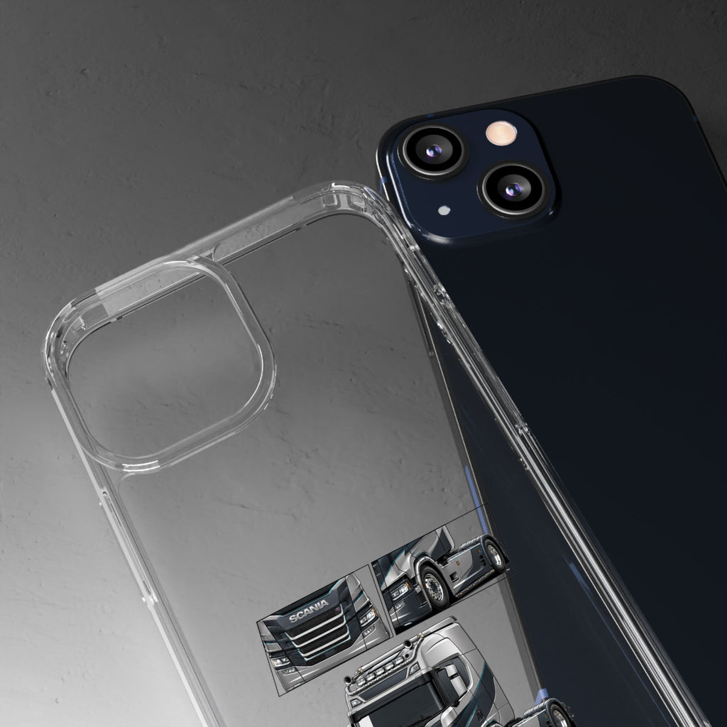 GREY SILVER SCANIA S-SERIES PHONE CASES