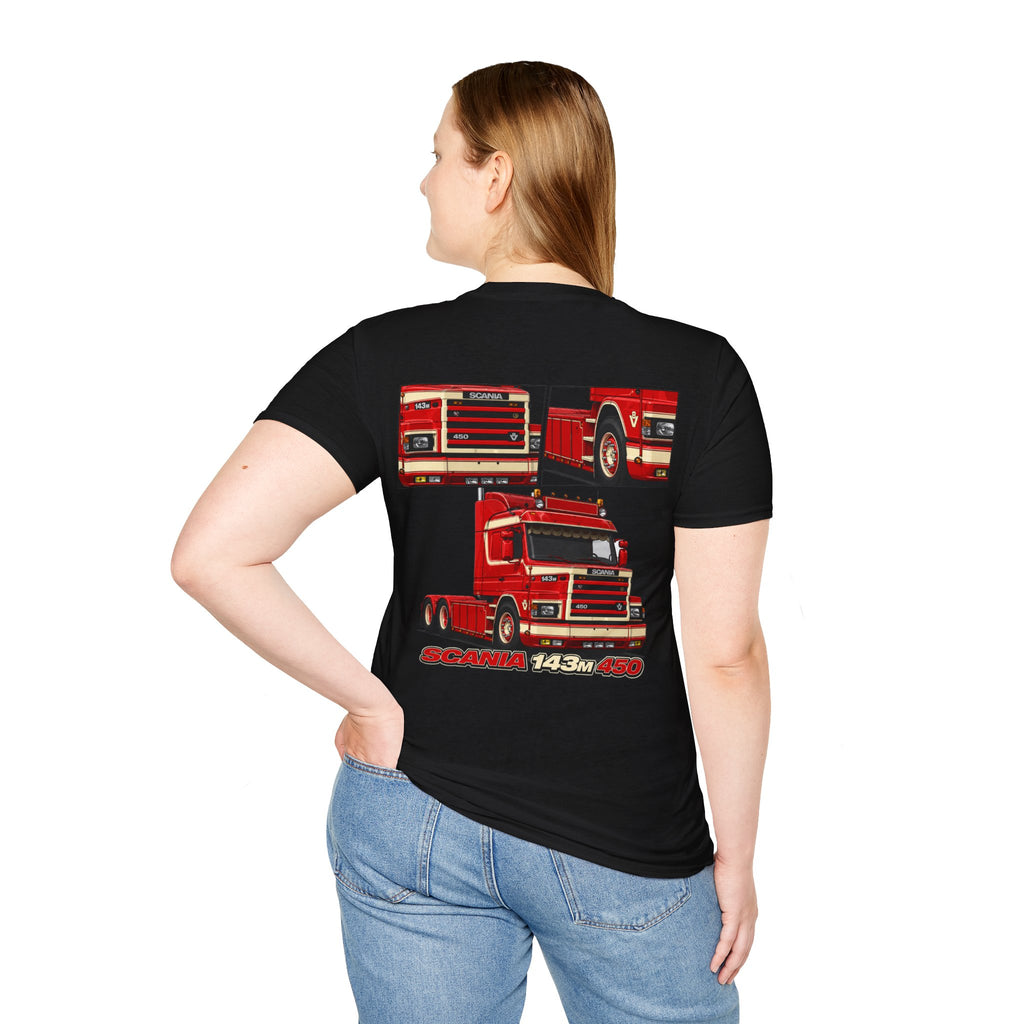 RED SCANIA 450 143M T-SHIRT