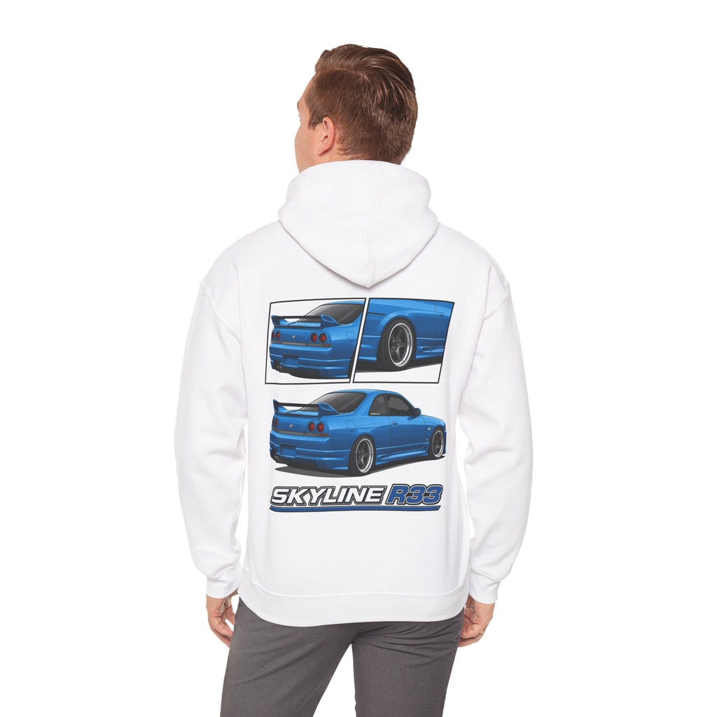 BLUE SKYLINE R33 JUMPER