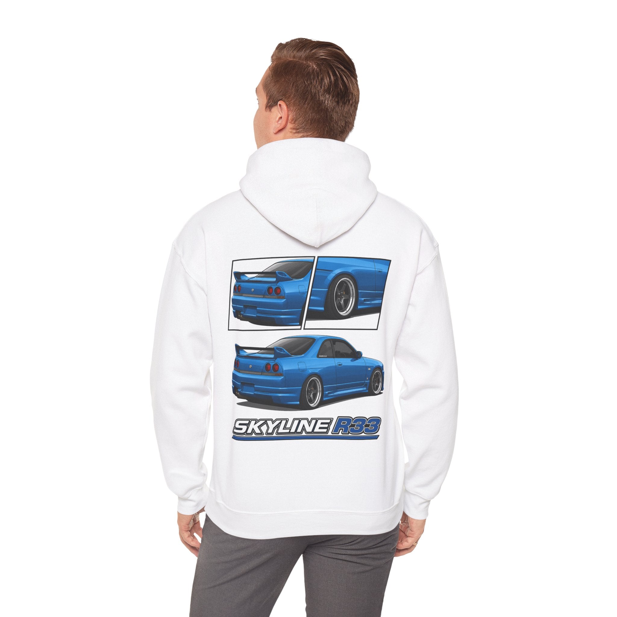 BLUE SKYLINE R33 JUMPER