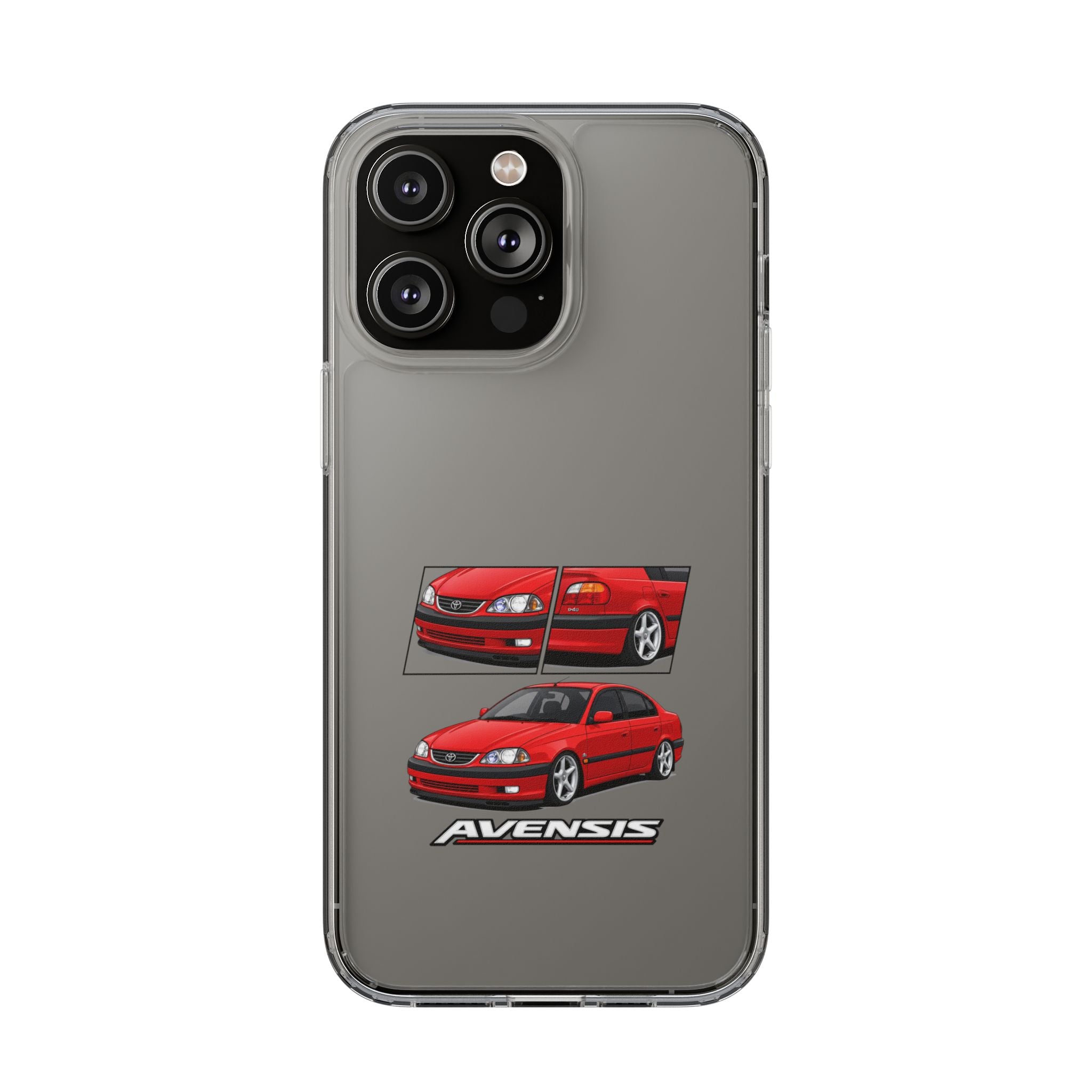RED TOYOTA AVENSIS PHONE CASES