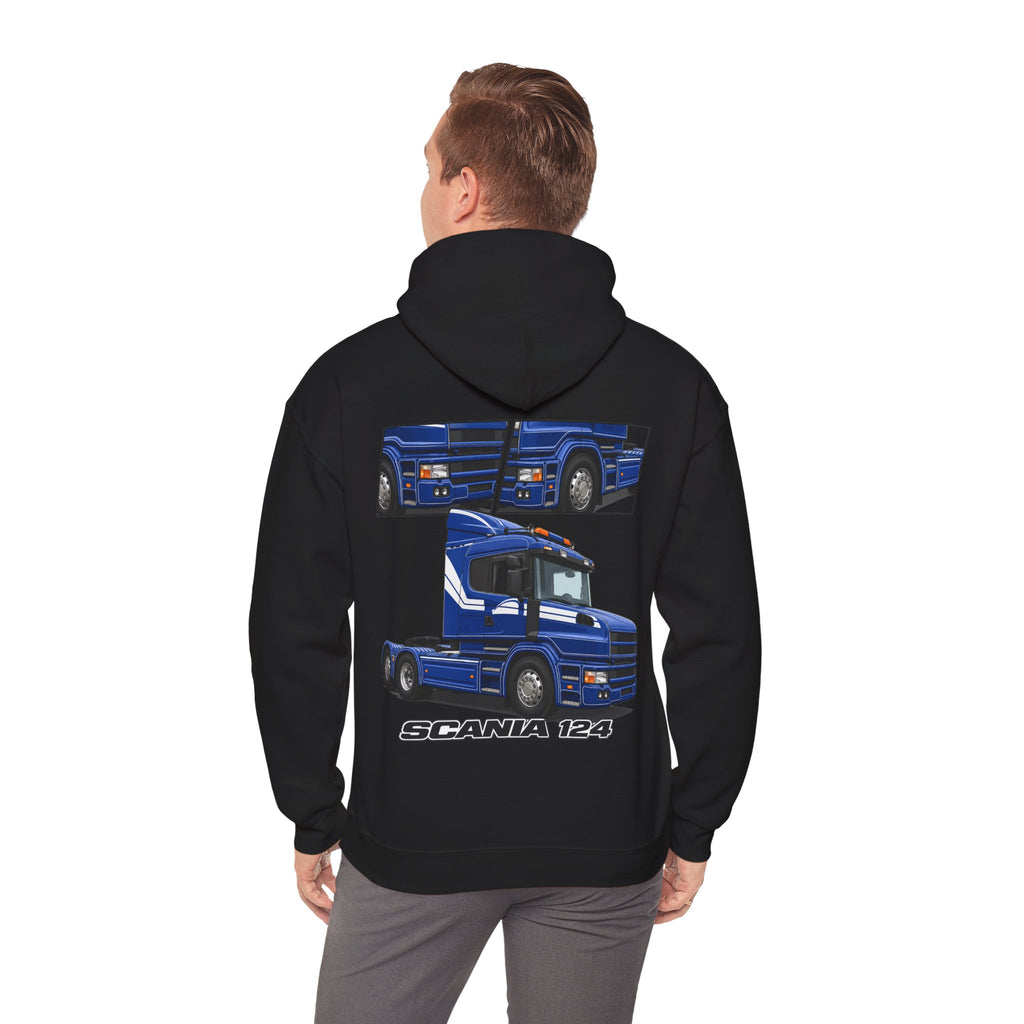 BLUE SCANIA 124 JUMPER