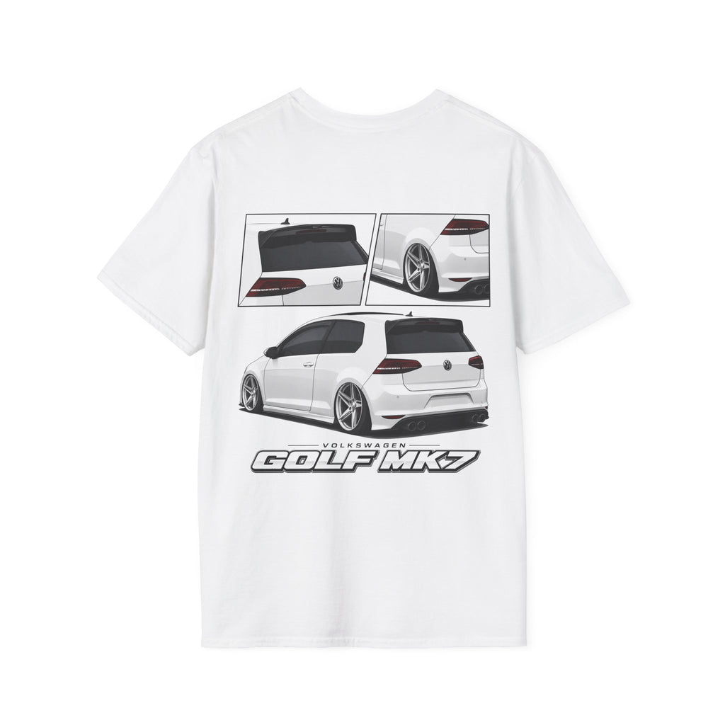 WHITE MK7 GOLF T-SHIRT
