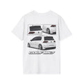 WHITE MK7 GOLF T-SHIRT