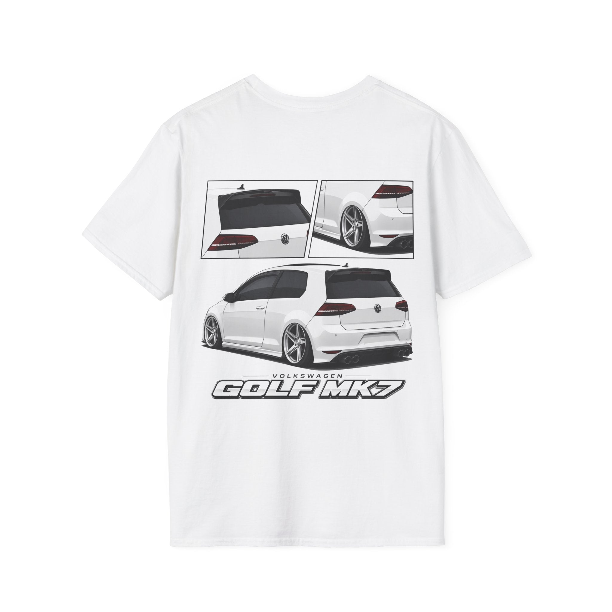 WHITE MK7 GOLF T-SHIRT