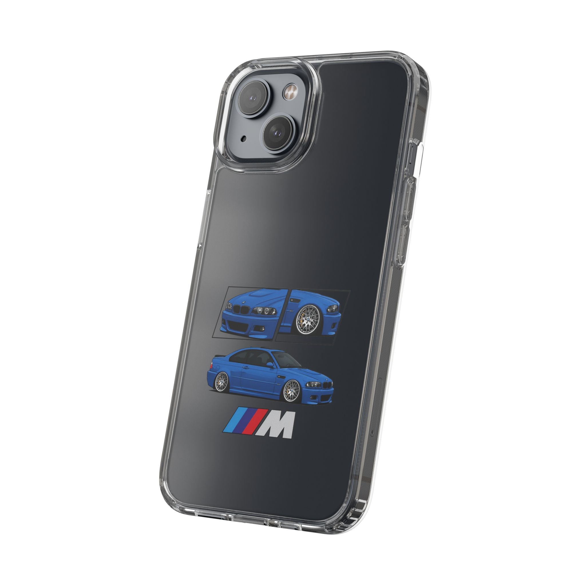 BLUE E46 M3 PHONE CASES