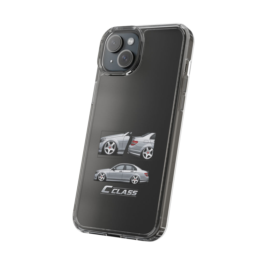SILVER MERC C-CLASS PHONE CASES