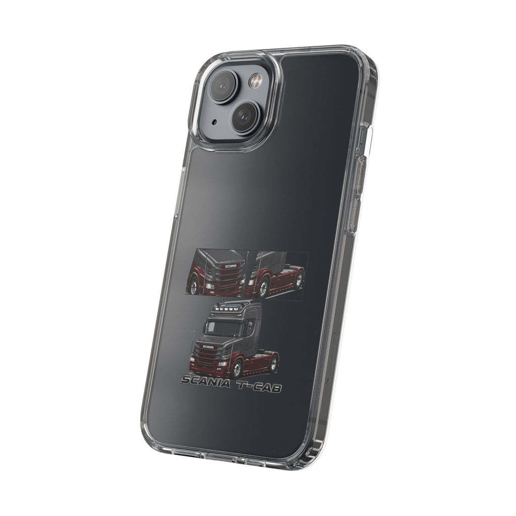 GREYBURGANDY SCANIA T-CAB PHONE CASES