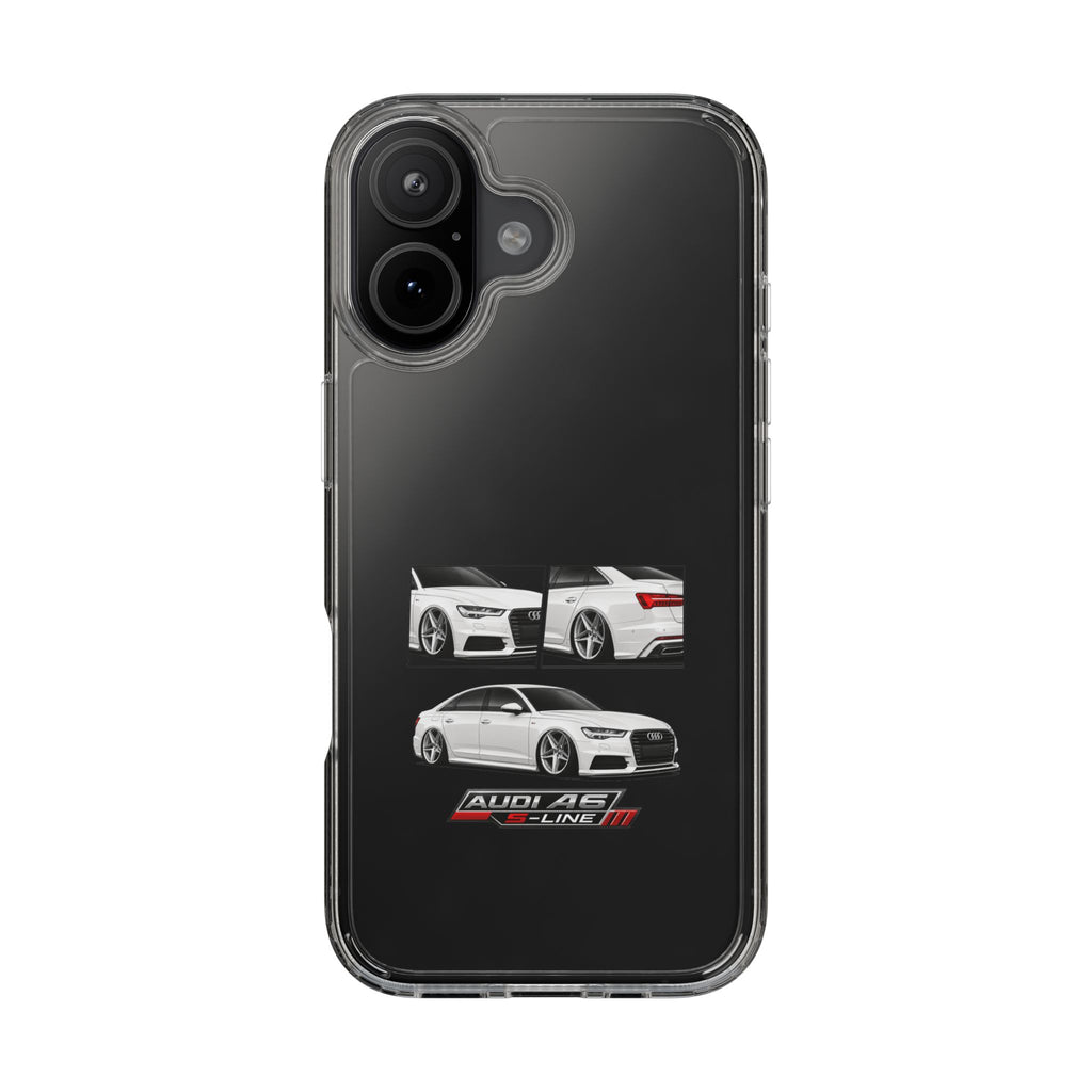 WHITE AUDI A6 PHONE CASES