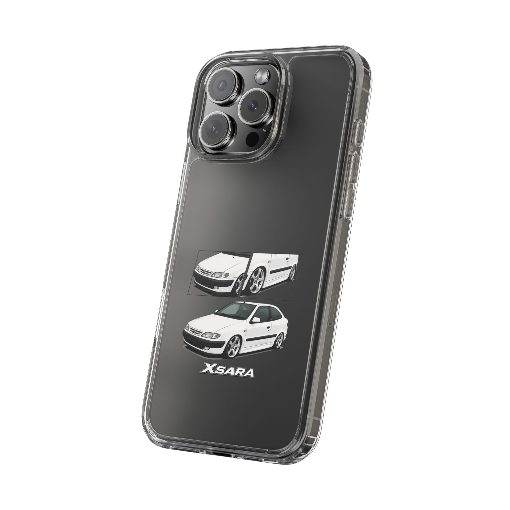 WHITE CITREON XSARA PHONE CASES