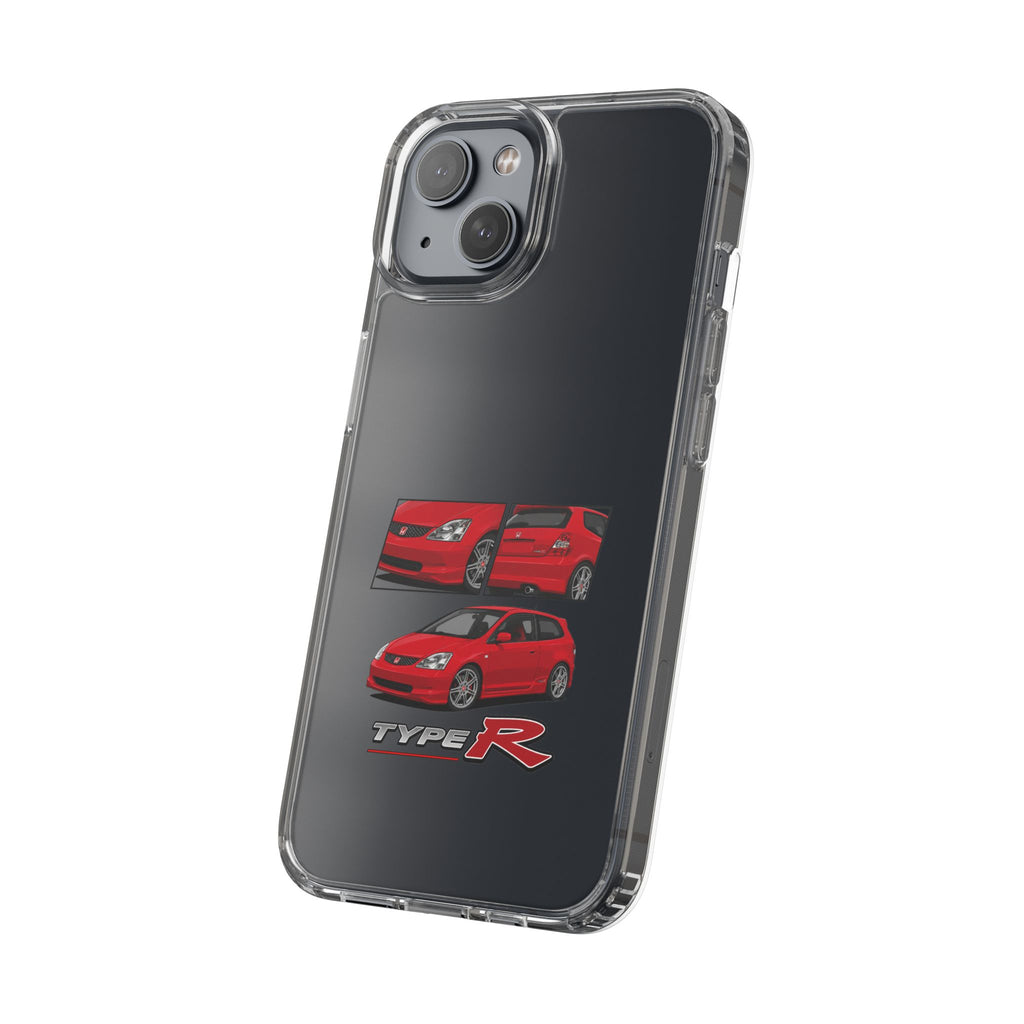 RED CIVIC TYPE R PHONE CASES