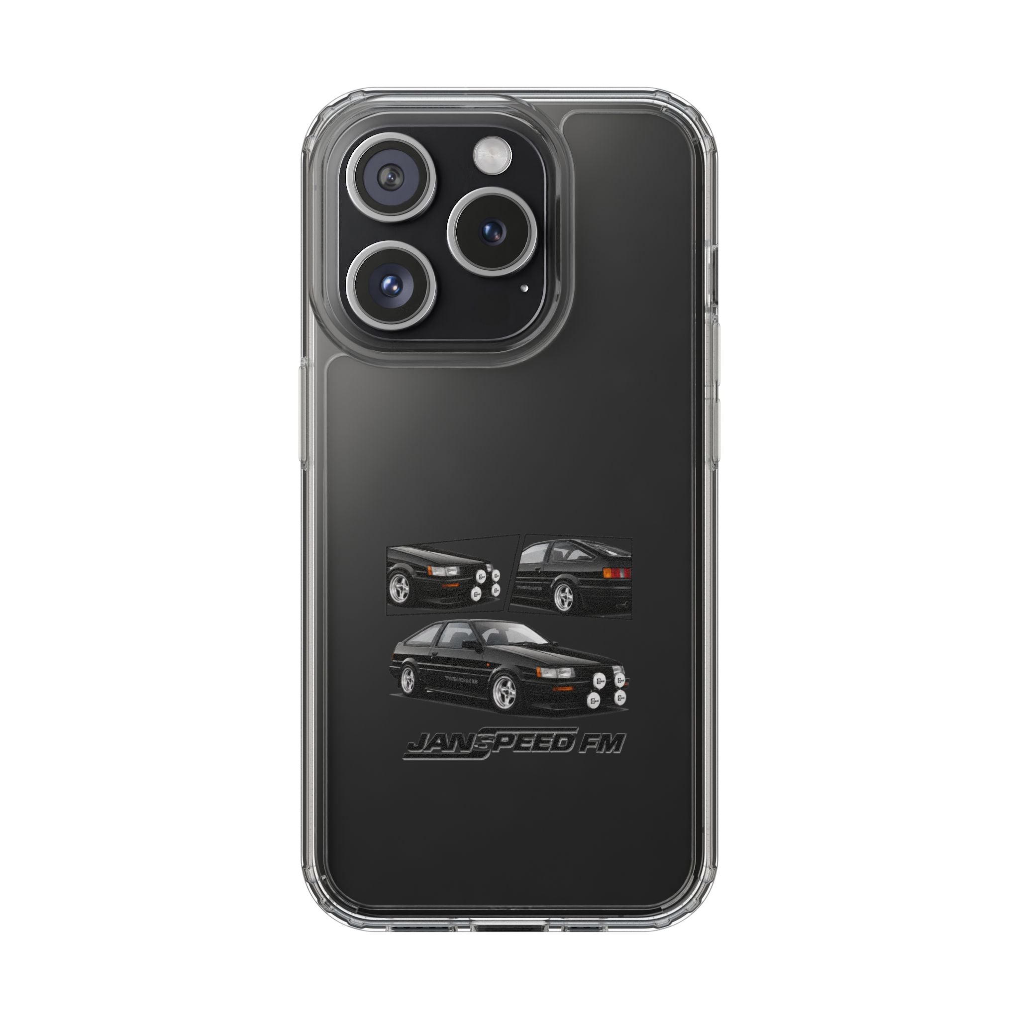 BLACK AE86 TWINCAM PHONE CASES