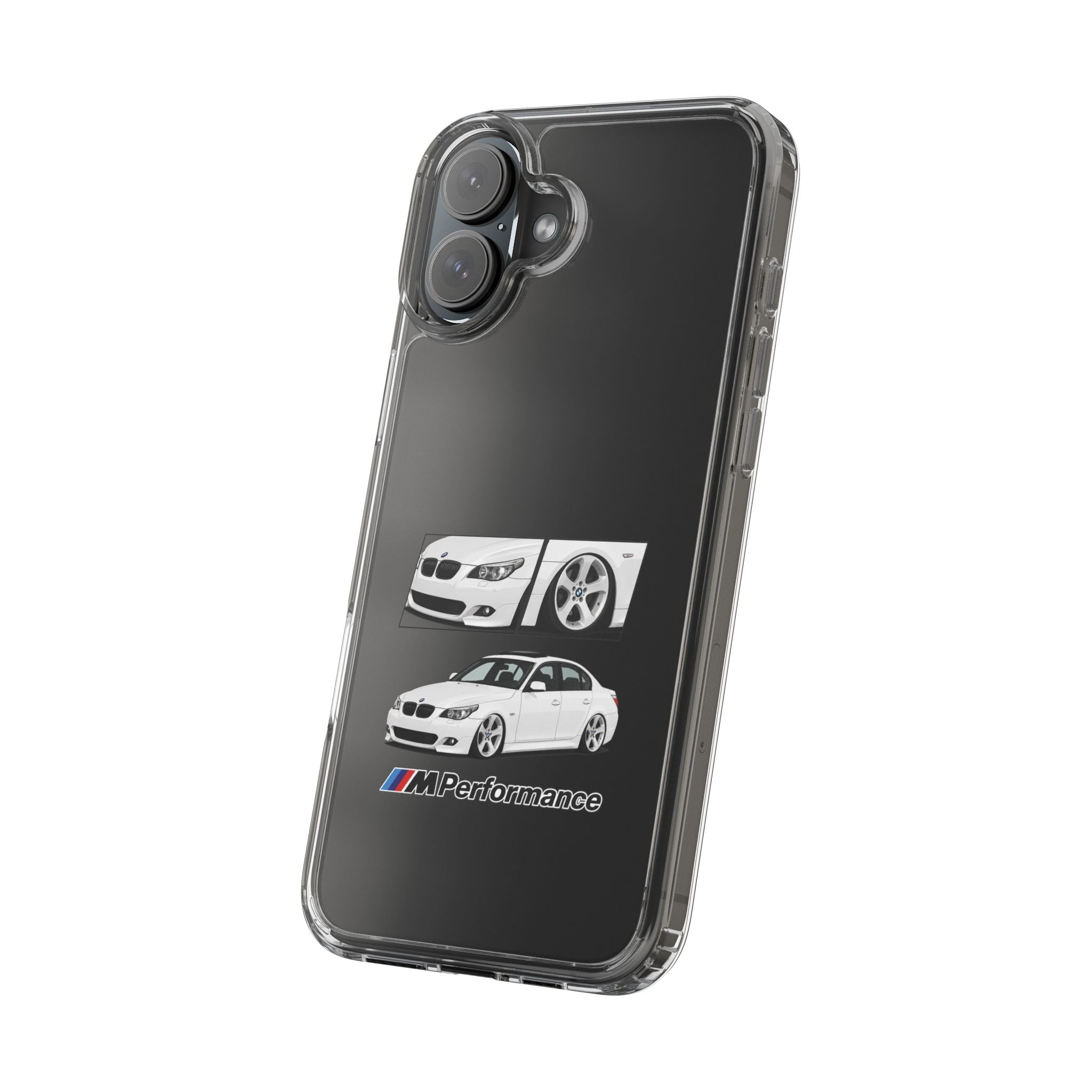 WHITE E60 PHONE CASES