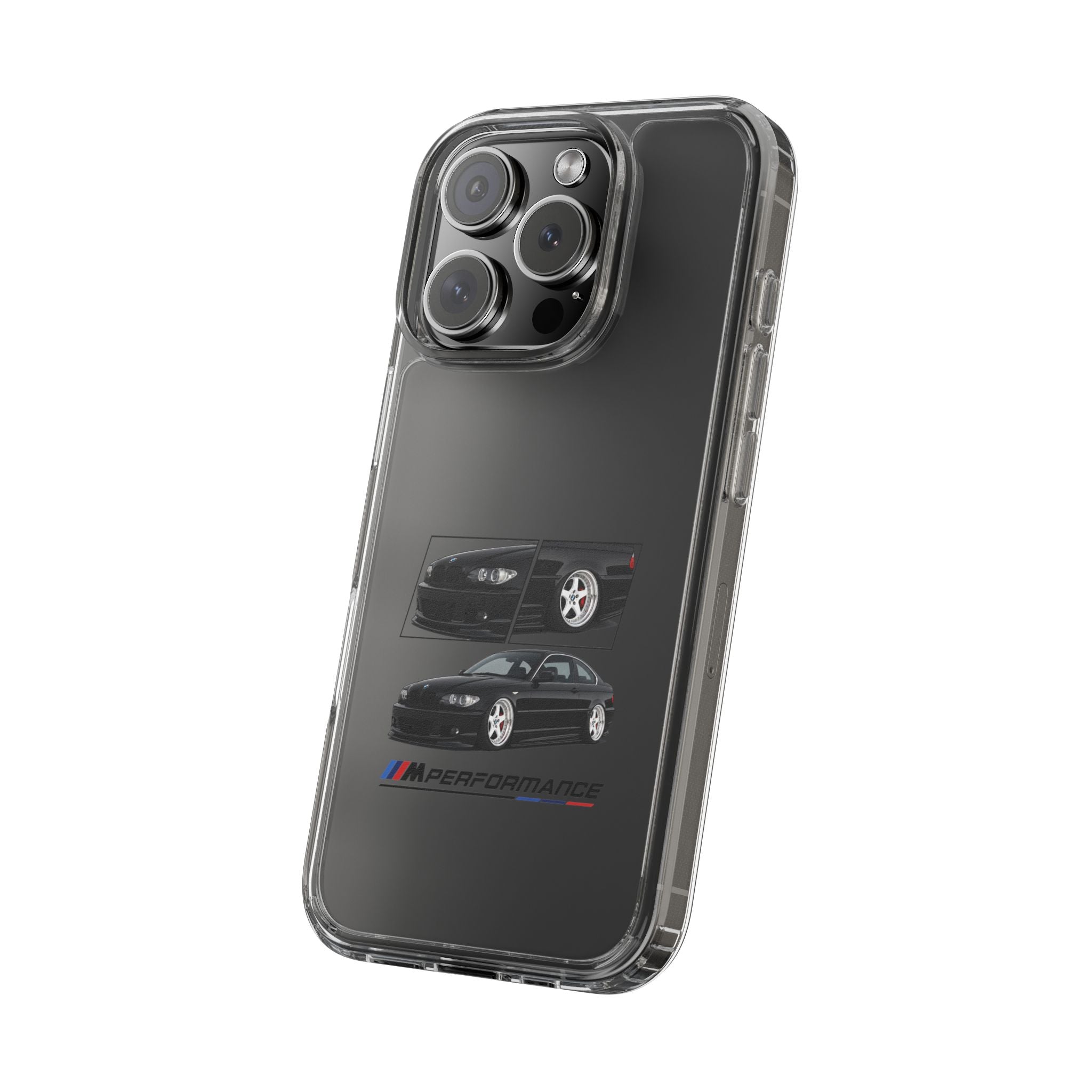 BLACK BMW E46 PHONED CASES