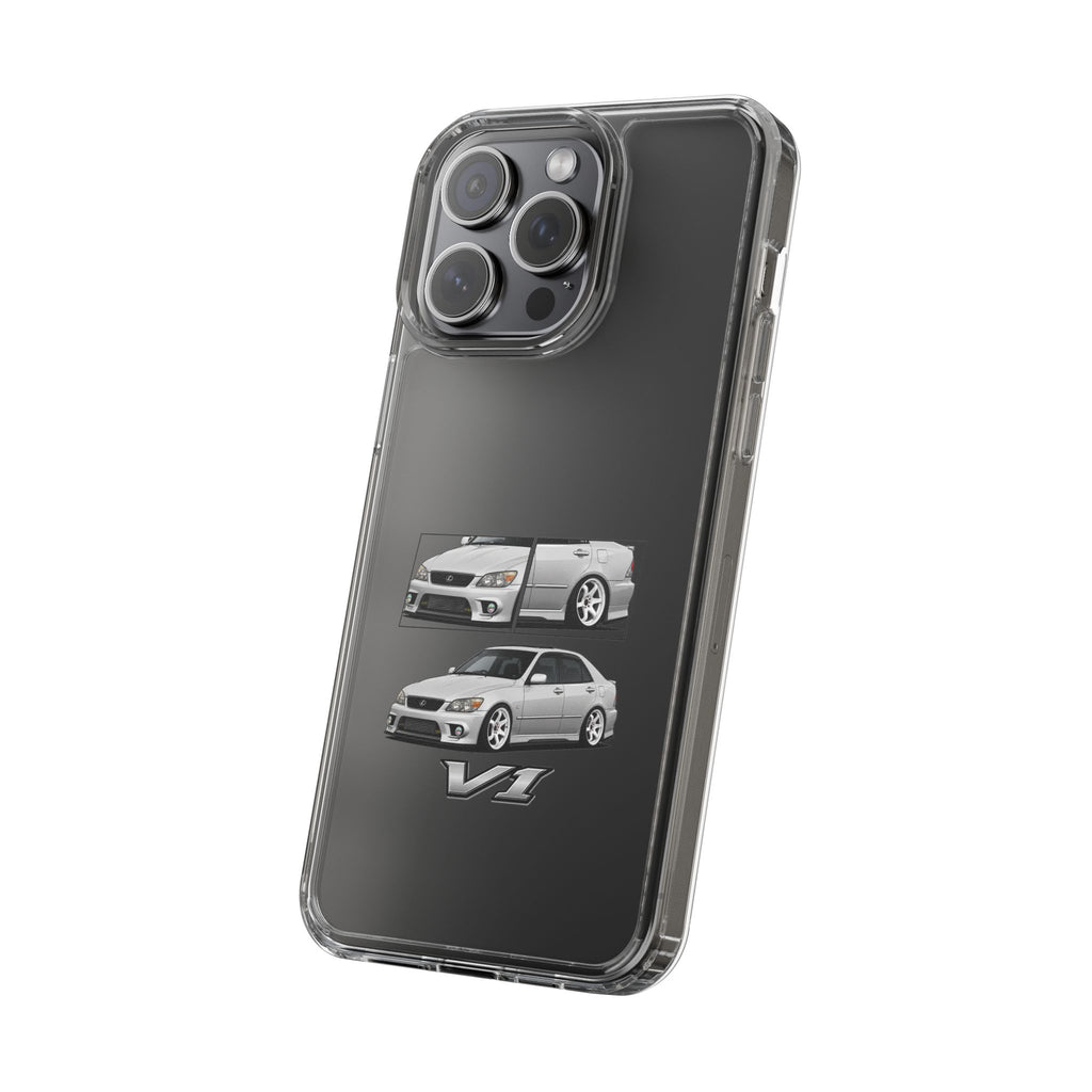 SILVER LEXUS IS200 PHONE CASES