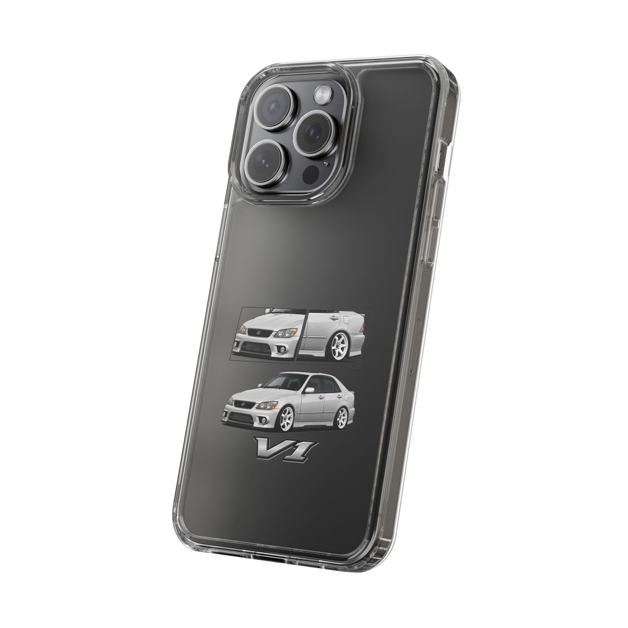 SILVER LEXUS IS200 PHONE CASES