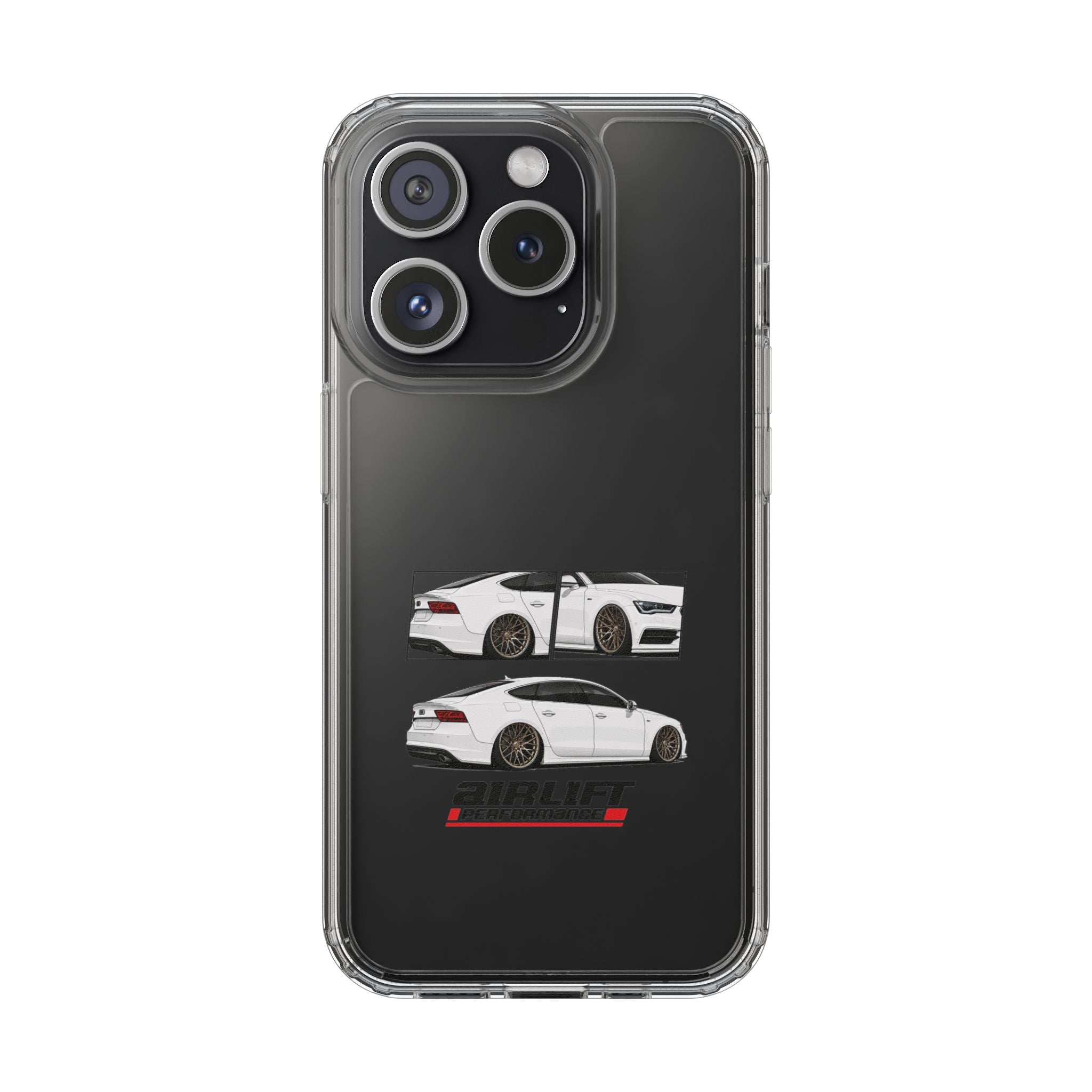 WHITE AUDI A7 PHONE CASES