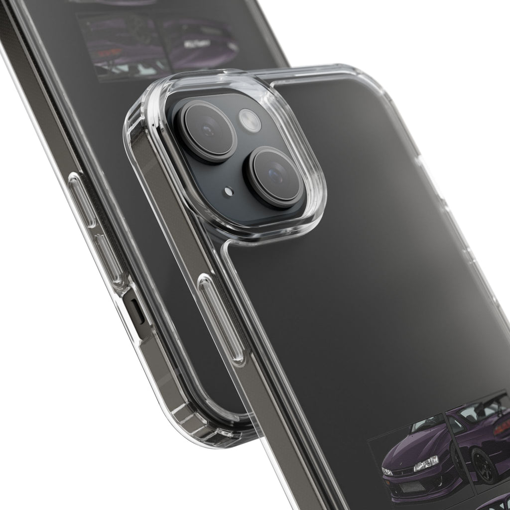 PURPLE NISSAN S14 PHONE CASES