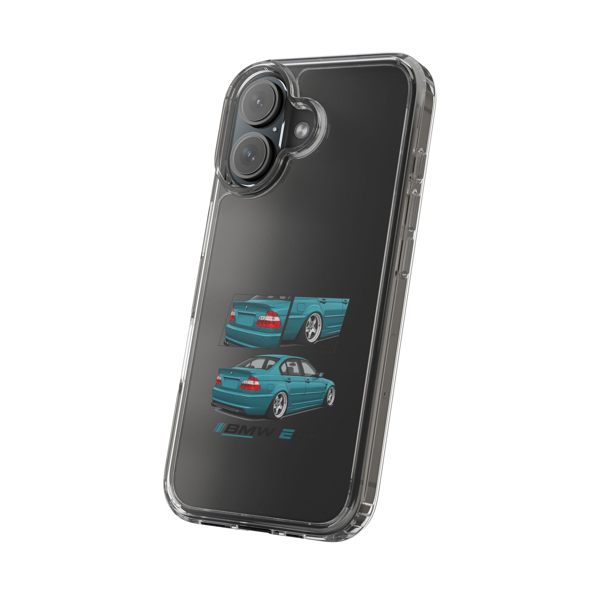 TURQUOISE BMW E46 PHONE CASES
