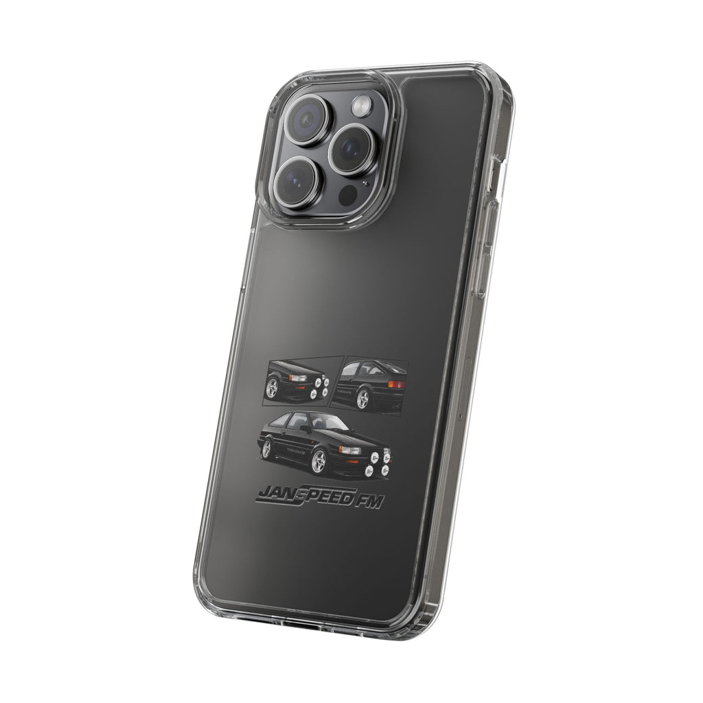 BLACK AE86 TWINCAM PHONE CASES