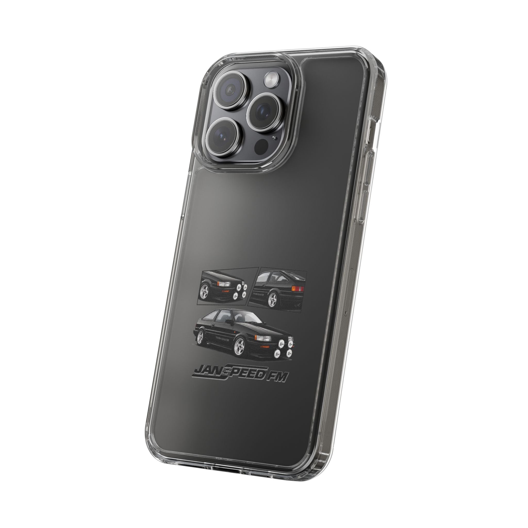 BLACK AE86 TWINCAM PHONE CASES