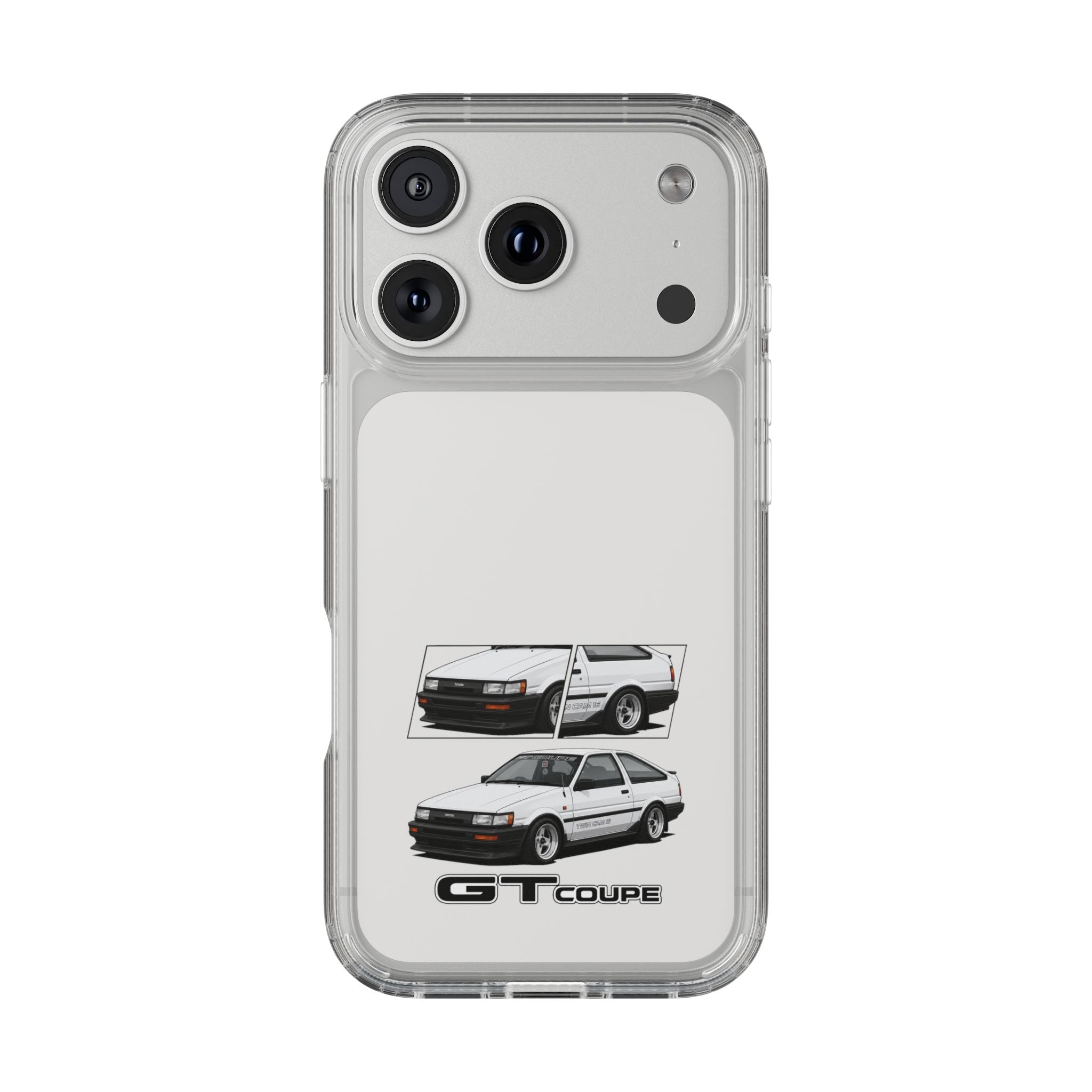 WHITE AE86 TWINCAM PHONE CASES