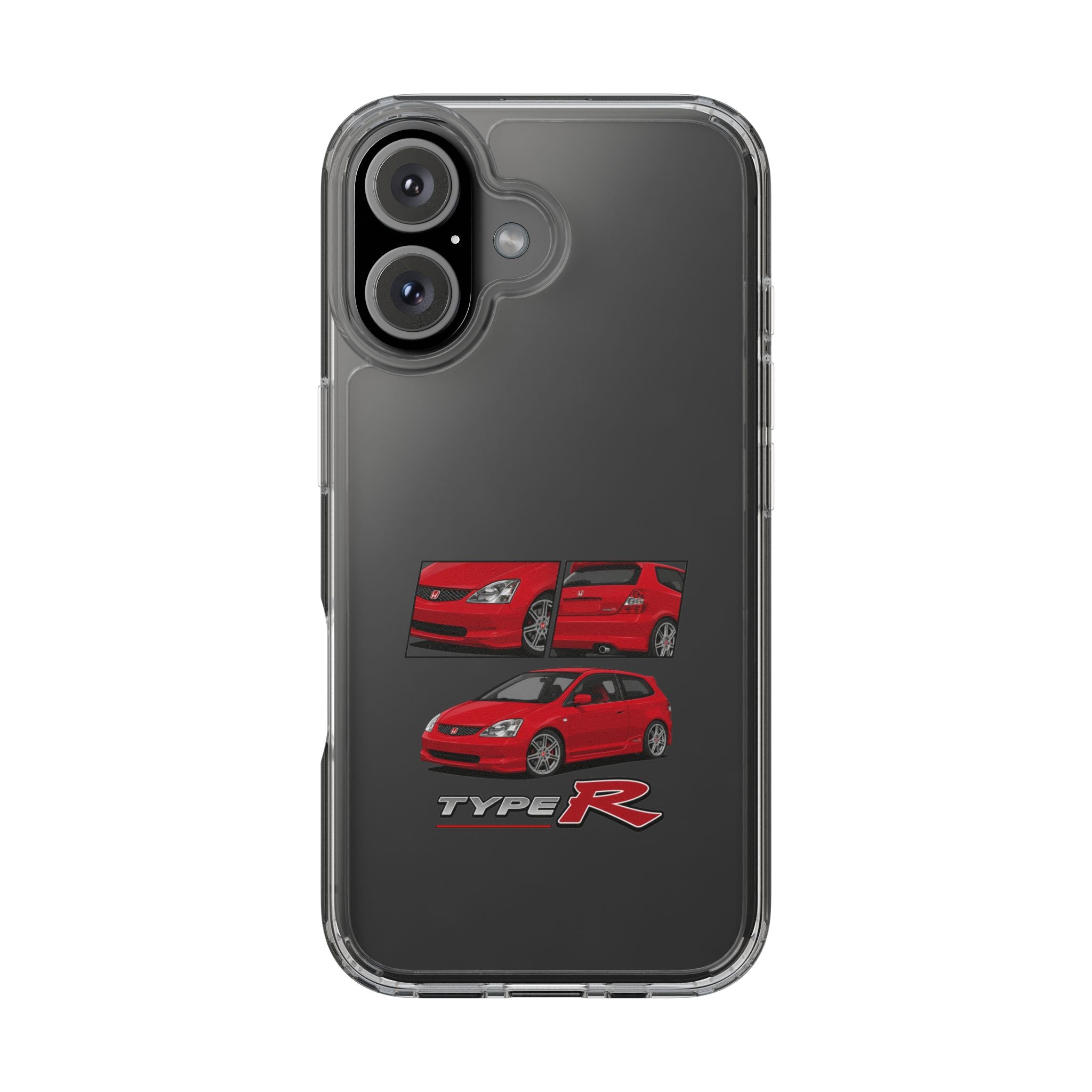 RED CIVIC TYPE R PHONE CASES