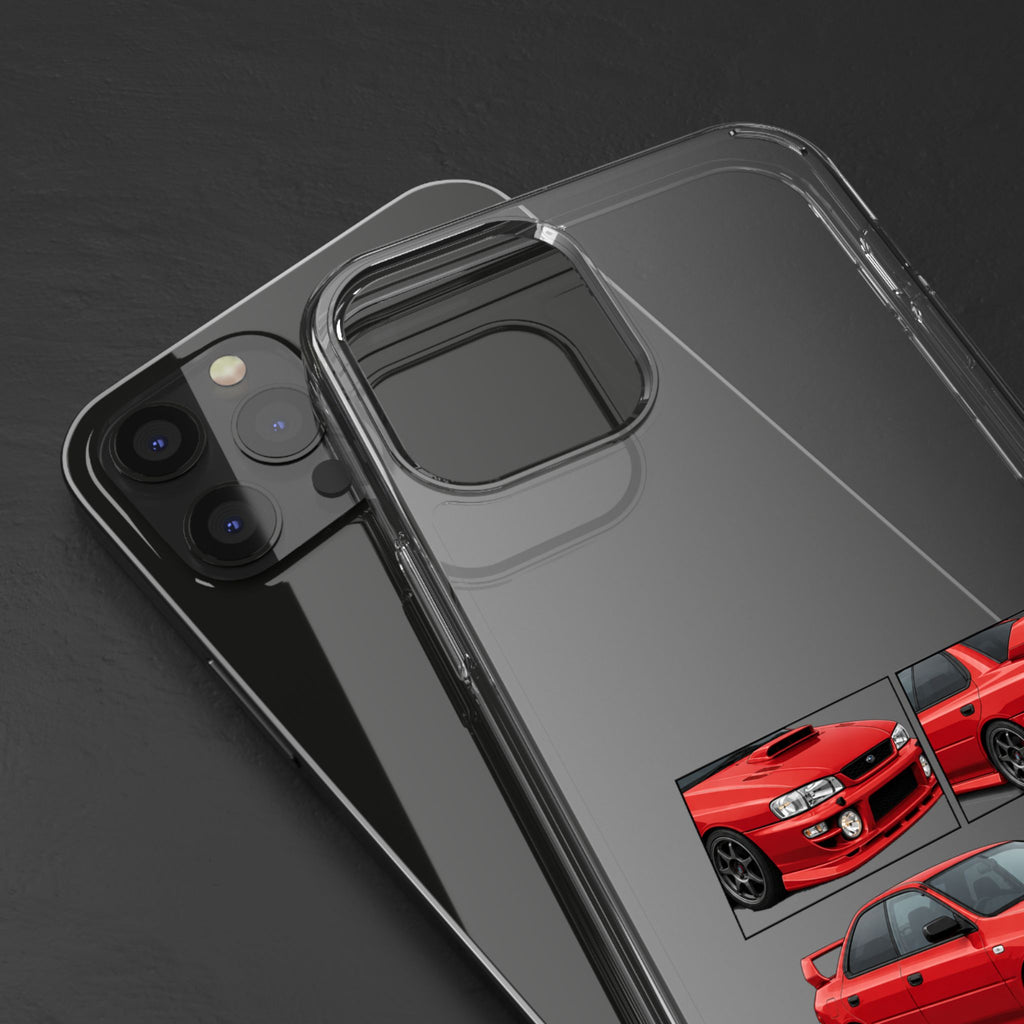 RED IMPREZA GC8 PHONE CASES