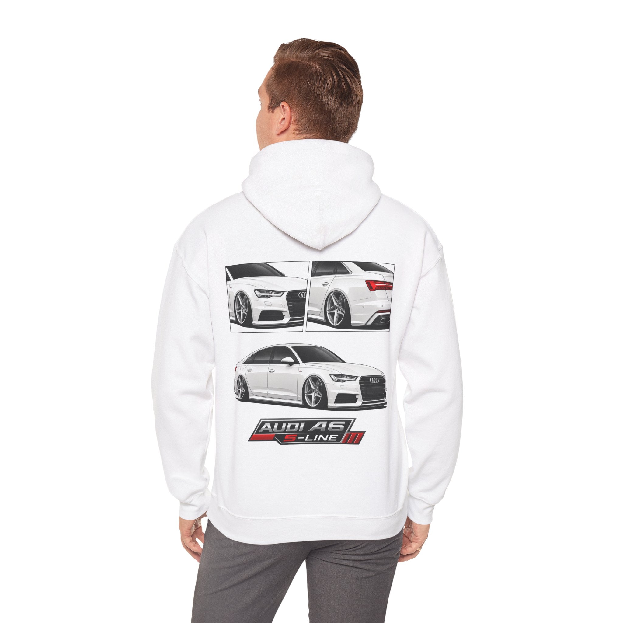 WHITE AUDI A6 JUMPER