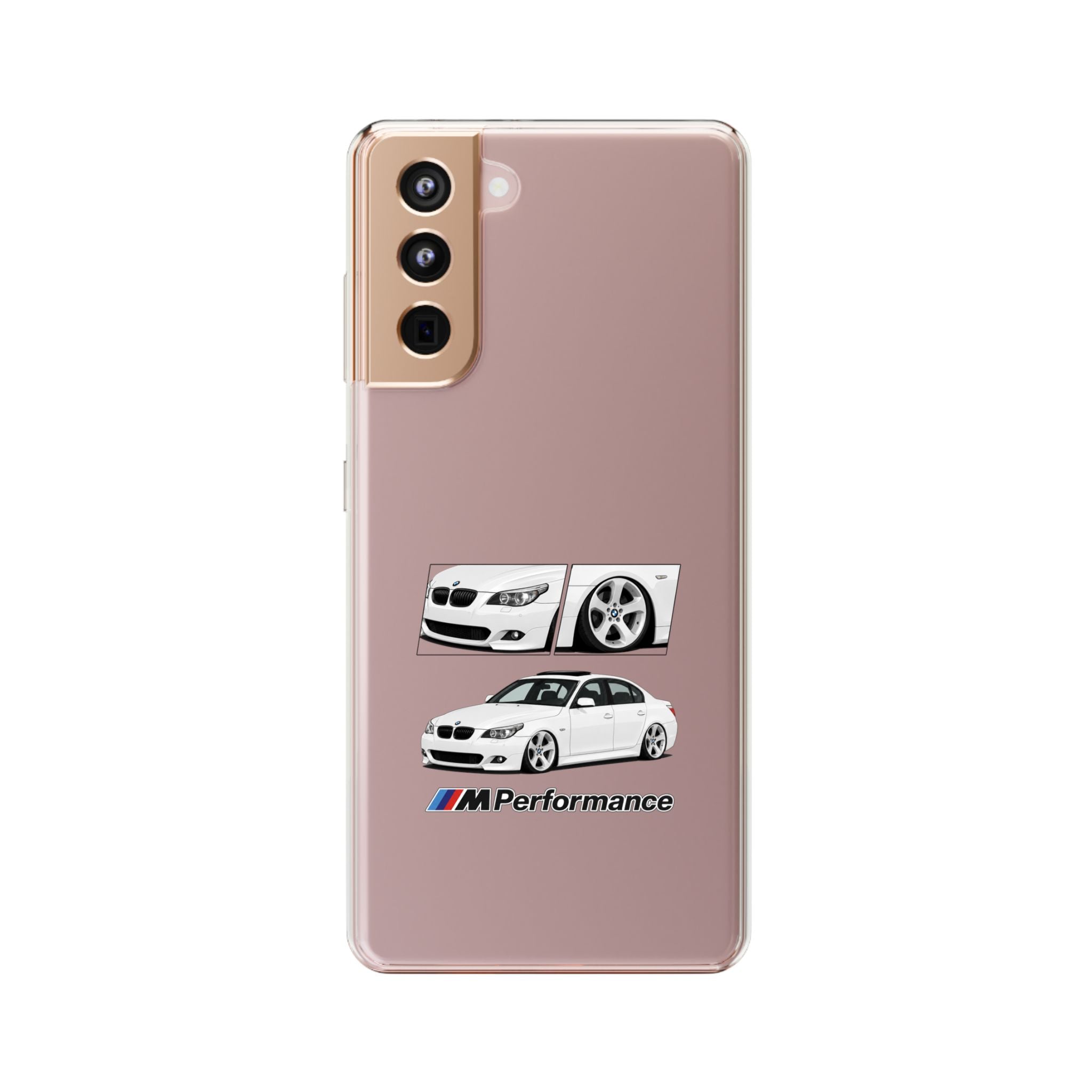 WHITE E60 PHONE CASES