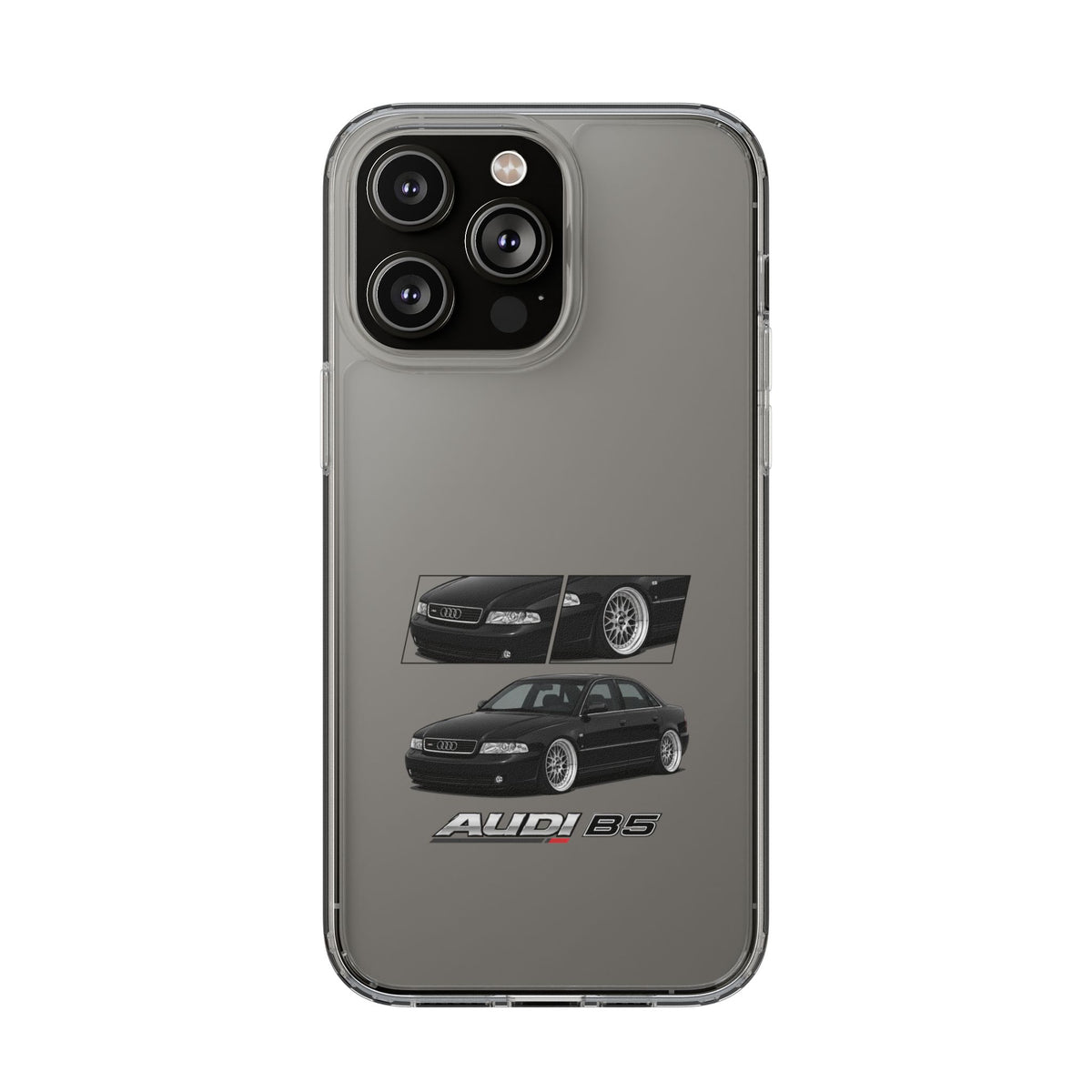BLACK B5 AUDI A4 PHONE CASES