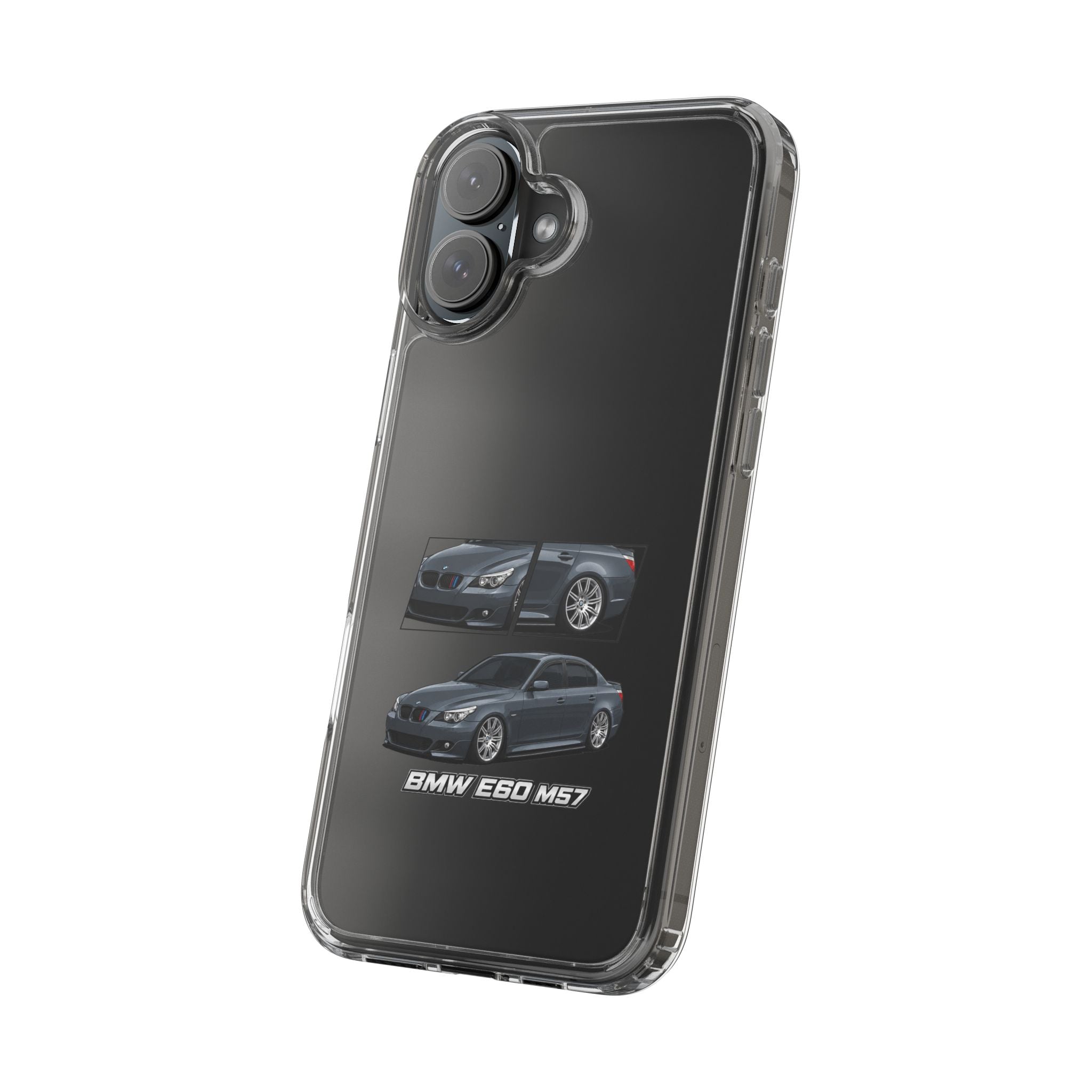 GREY BMW E60 PHONE CASES