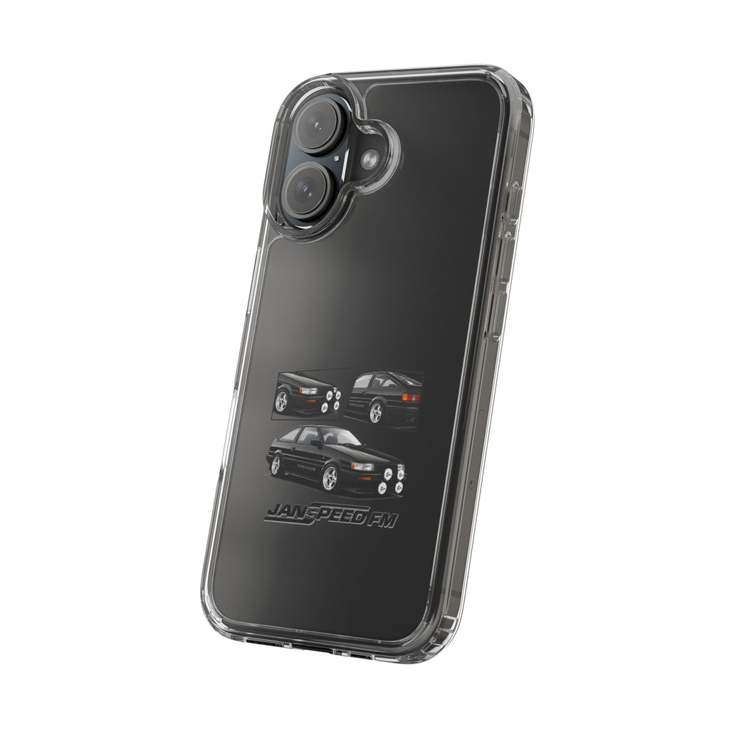 BLACK AE86 TWINCAM PHONE CASES