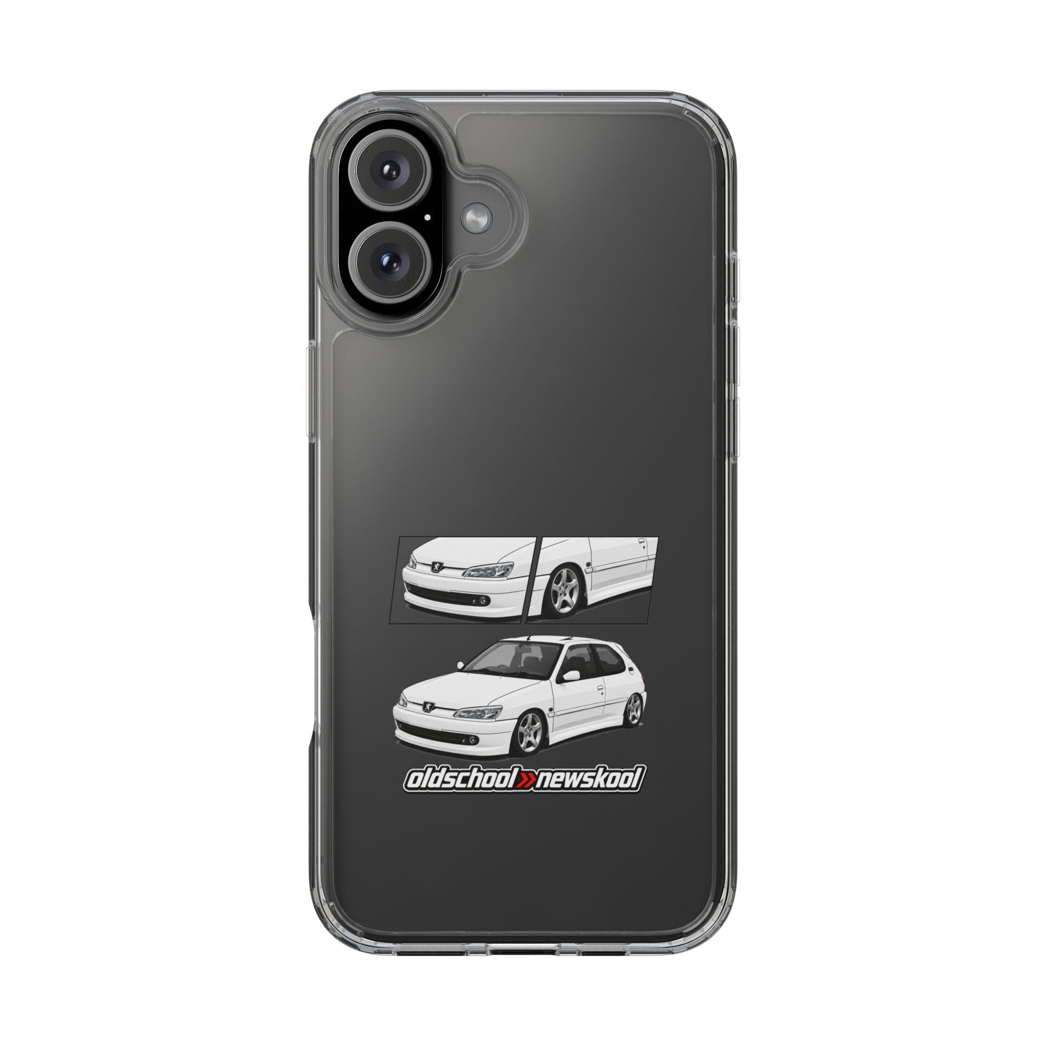 WHITE DTURBO PHONE CASES